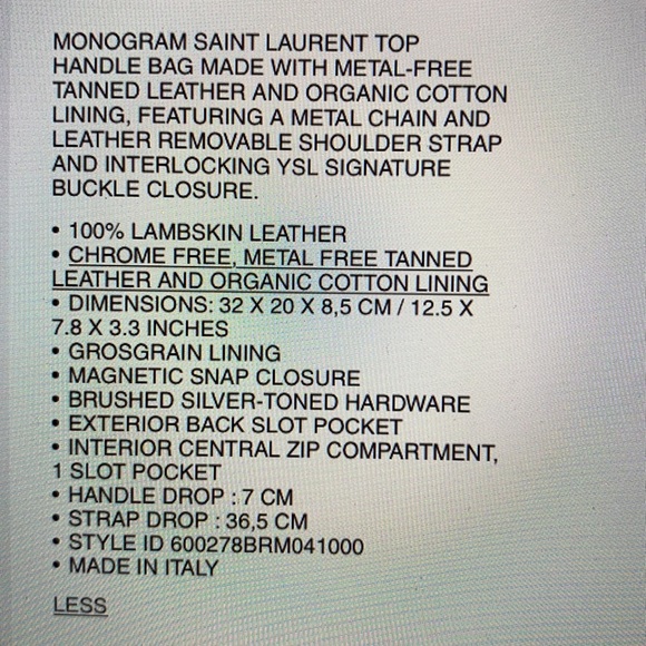 YSL COLLEGE LARGE IN QUILTED LEATHER ALL BLACK - Picture 12 of 14